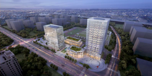 圓通國(guó)際金融和科技總部項(xiàng)目，預(yù)計(jì)9月竣工